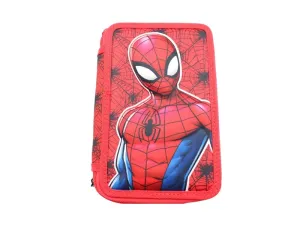 Κασετίνα με 3 θήκες - Spiderman