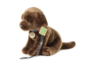Rappa Λούτρινος Σκύλος Λαμπραντόρ Καφέ Καθιστό 25 εκ.