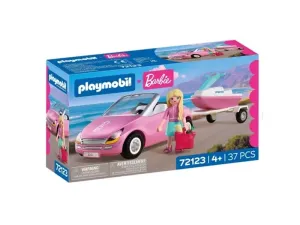 Playmobil  Barbie Κάμπριο με θαλάσσιο jet