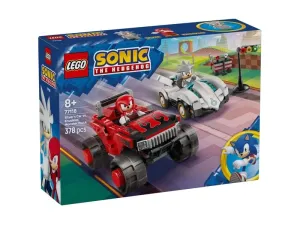 Lego Sonic Silver's Car vs. Knuckles' Monster Truck (77118)