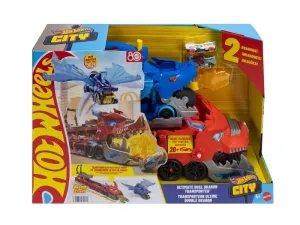 Hot Wheels Απόλυτη Νταλίκα Με Διπλό Δράκο