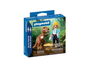 Duo Pack Εξερευνήτρια και T-Rex